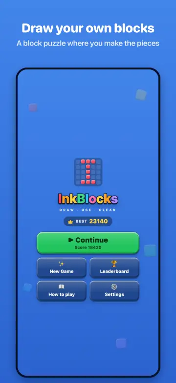 Home screen